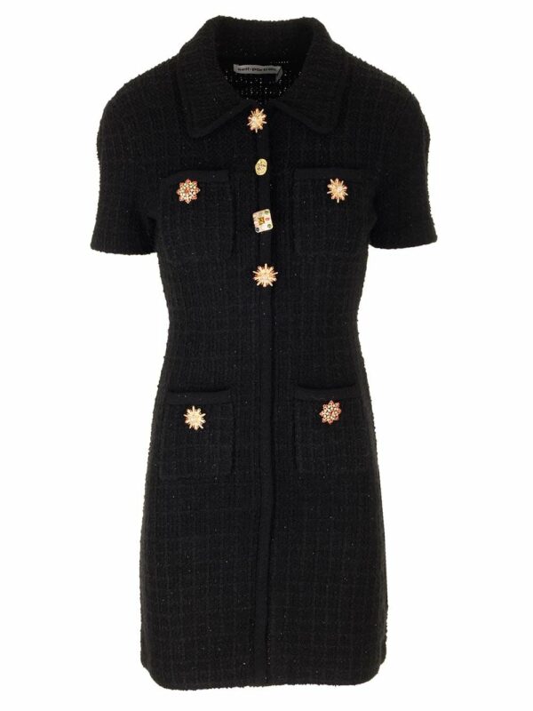 self-portrait Tweed Sheath Dress