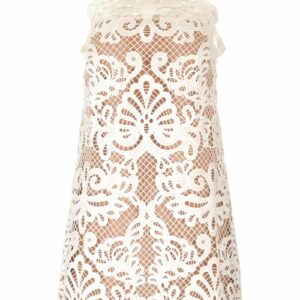 self-portrait White Lace A-line Sheath Dress