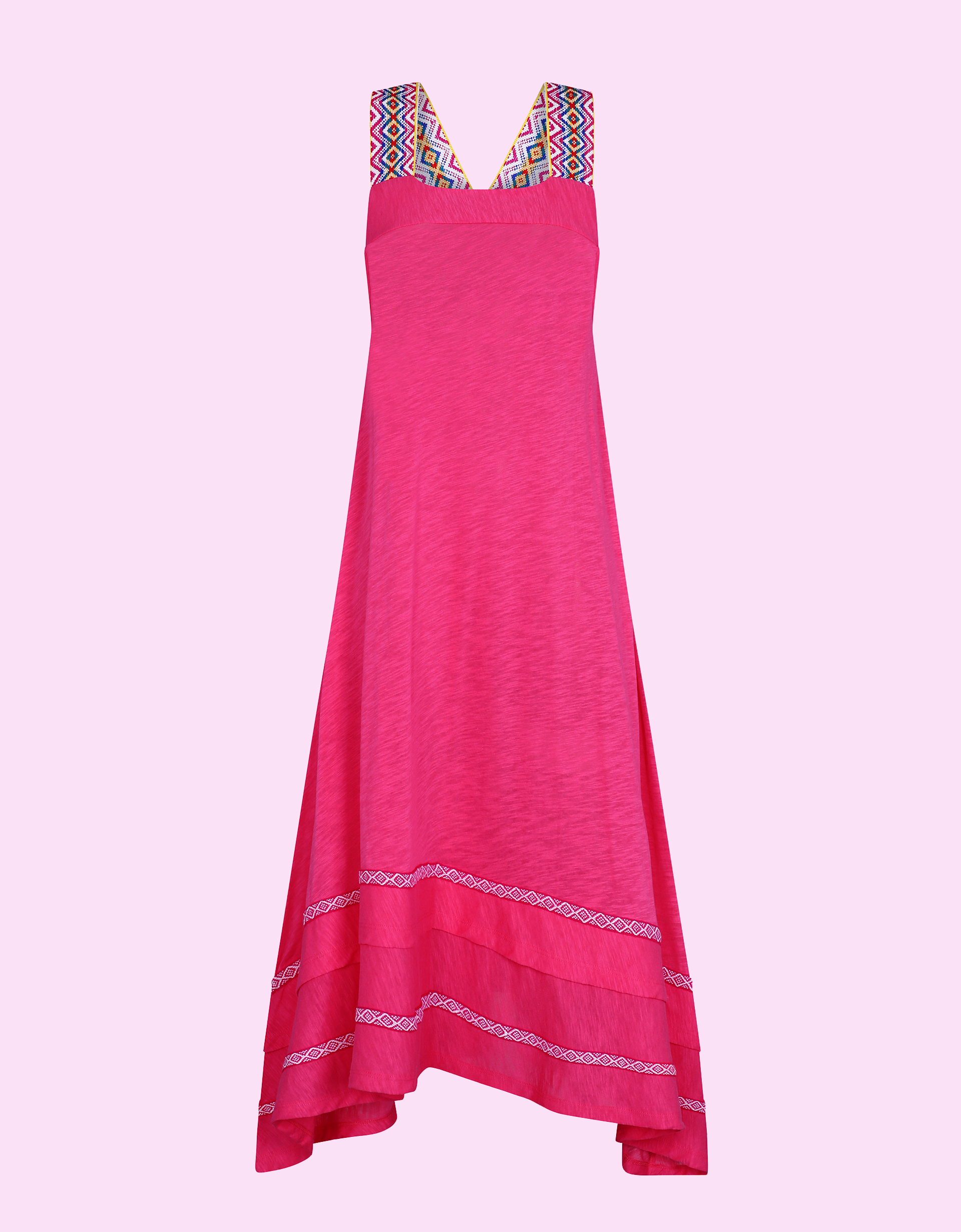 Pitusa St Tropez Maxi Beach Dress Pink