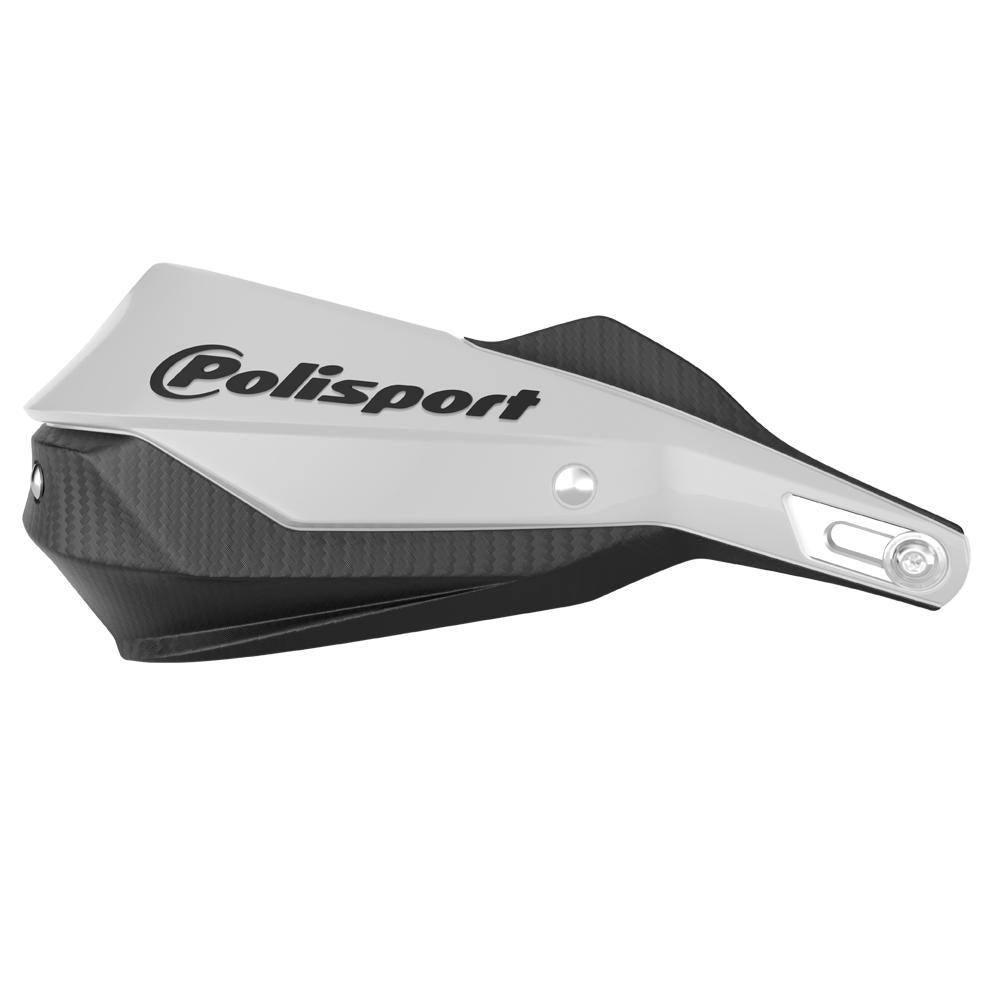Polisport Trail Blazer Hand Guards For Honda Africa Twin CRFL - Whiteblack