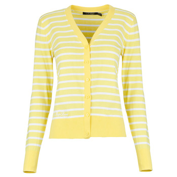 Lauren Ralph Lauren SWEATER-CARDIGAN women's in Yellow