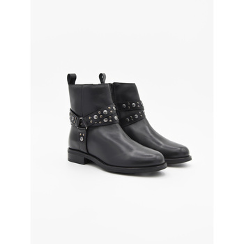 Purapiel - women's Low Ankle Boots in Black