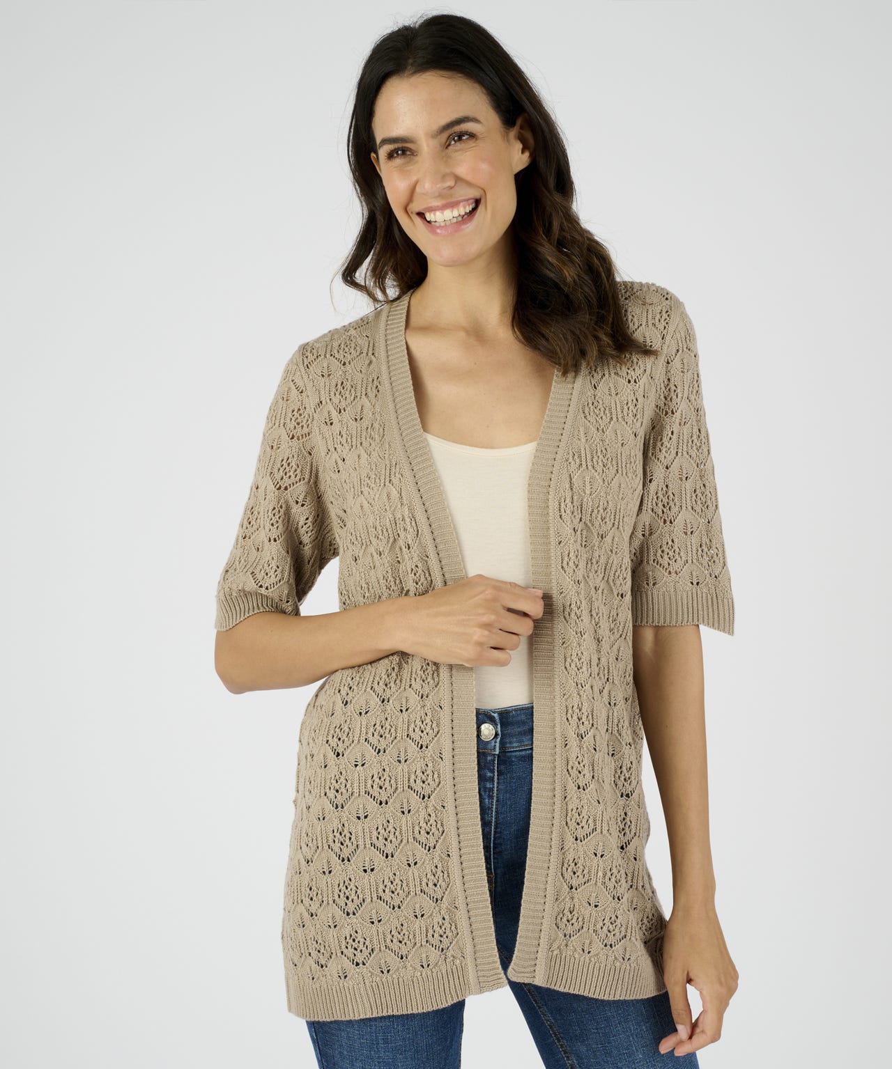 Damart Edge-to-edge Cardigan