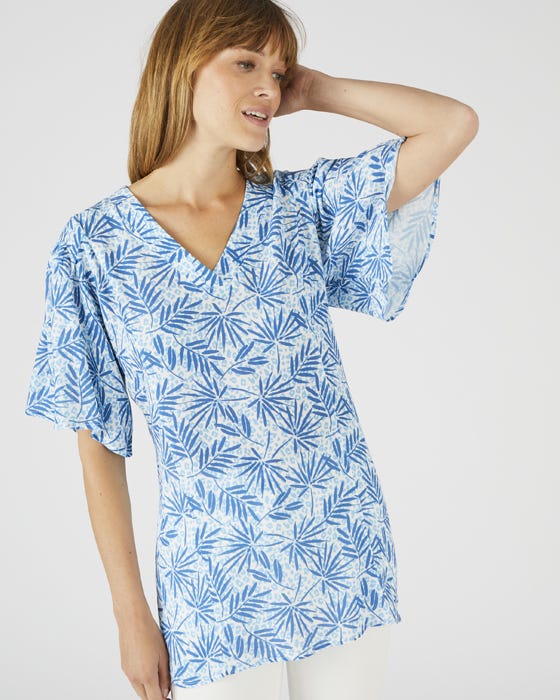 Damart Crinkle Viscose Blouse