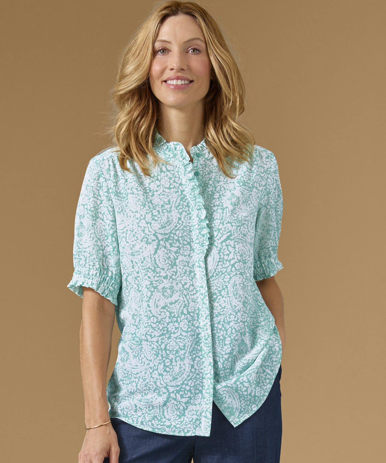Damart Printed Blouse