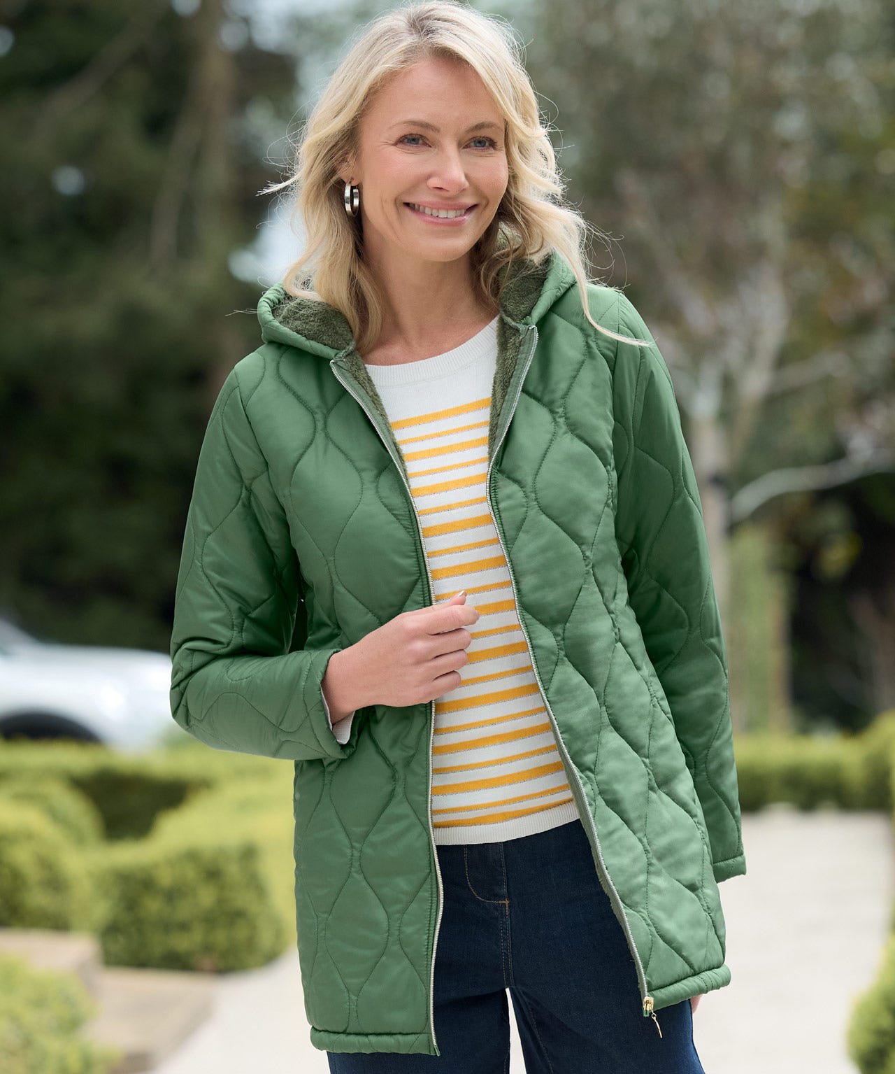 Damart Quilted Coat