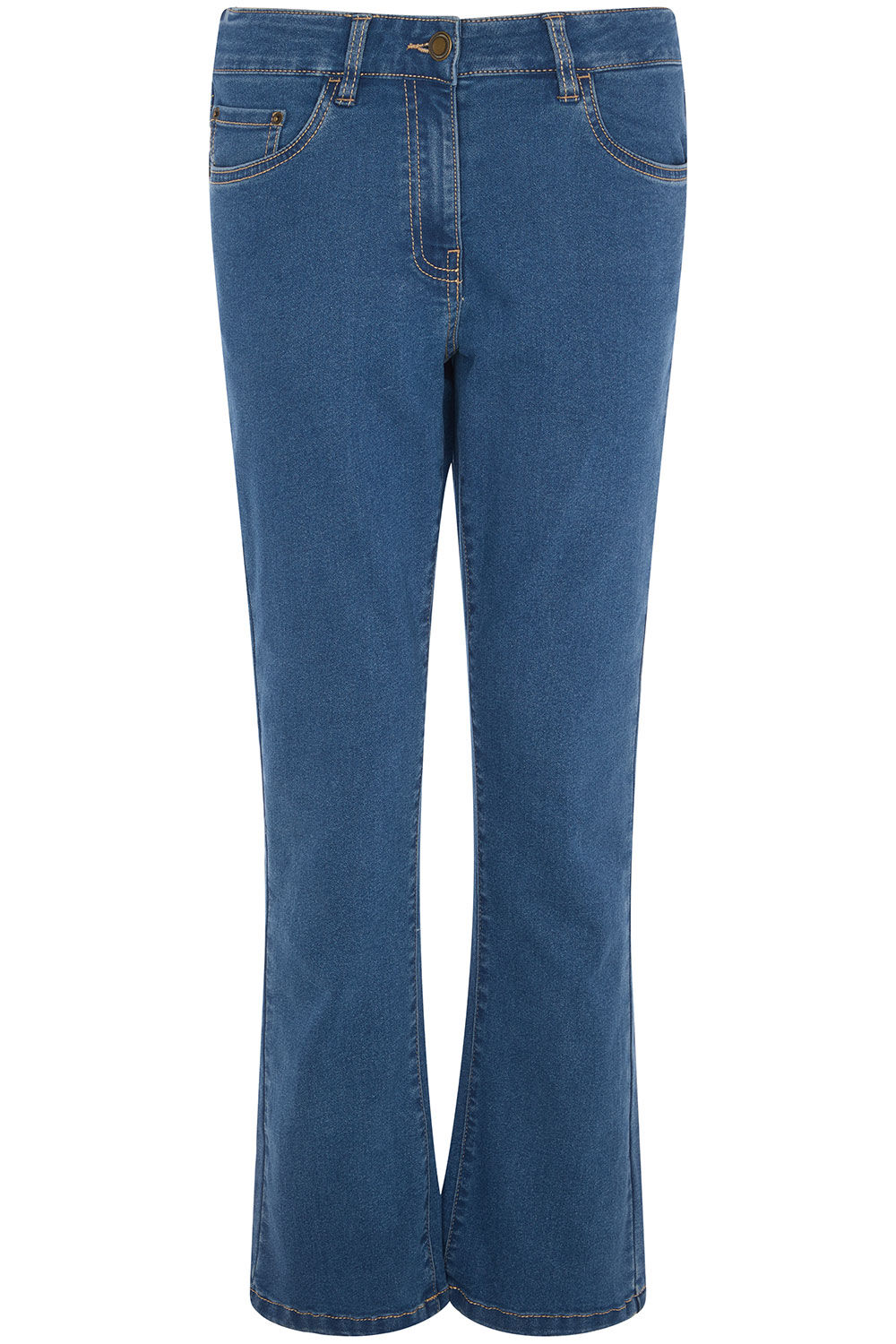Bonmarche Denim The Betty Bootcut Jeans, Size: