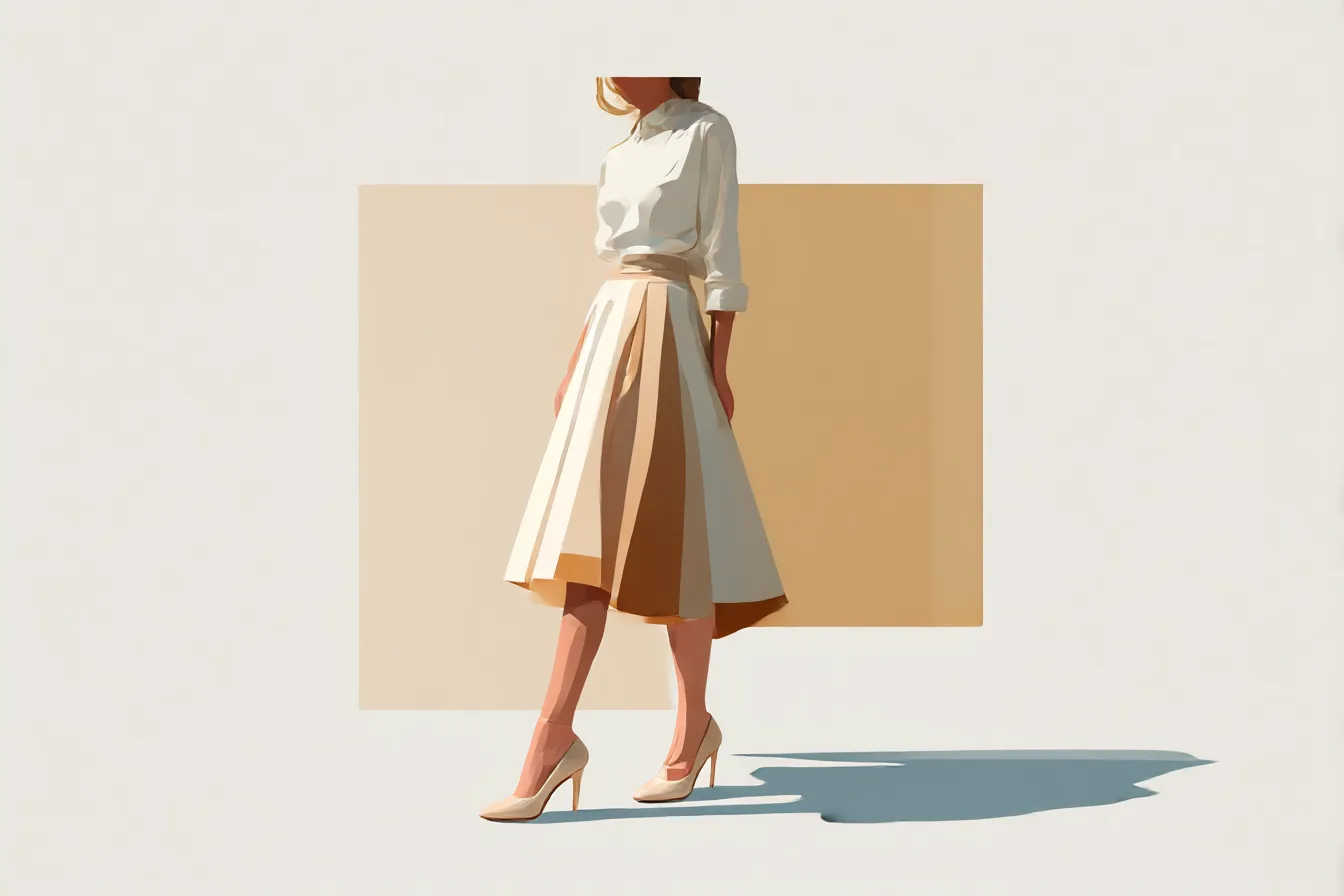 A Line Skirts With a Statement Hem That Go Anywhere