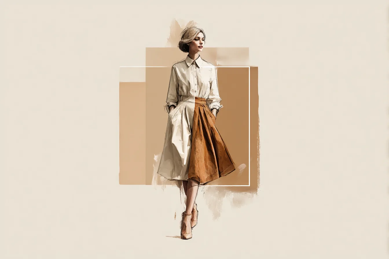 Asymmetric Skirts That Sit Exactly Right