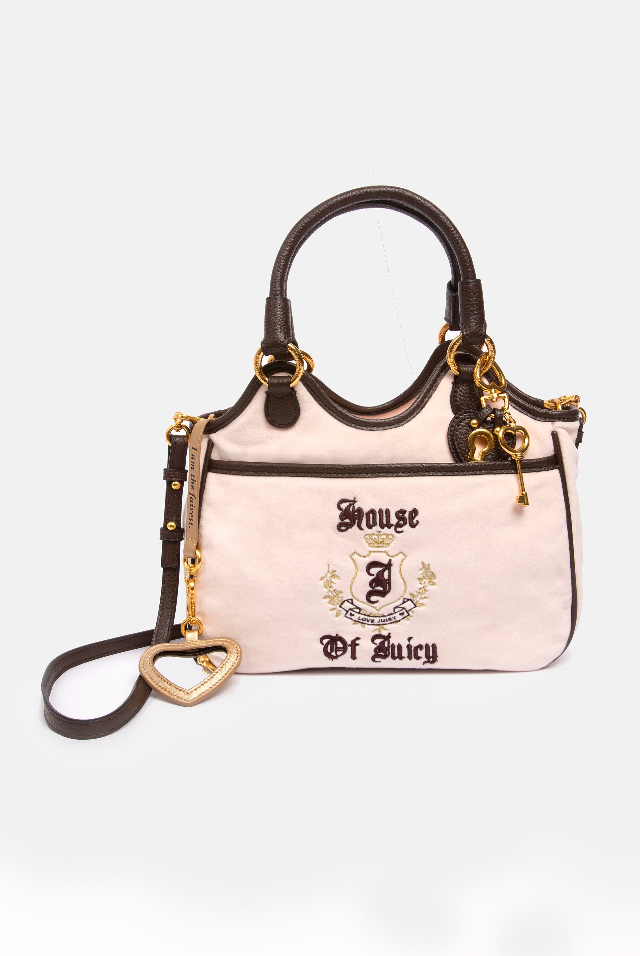 PINK CHAMPAGNE HOE OF JUICY HANDBAG - ONE Pink