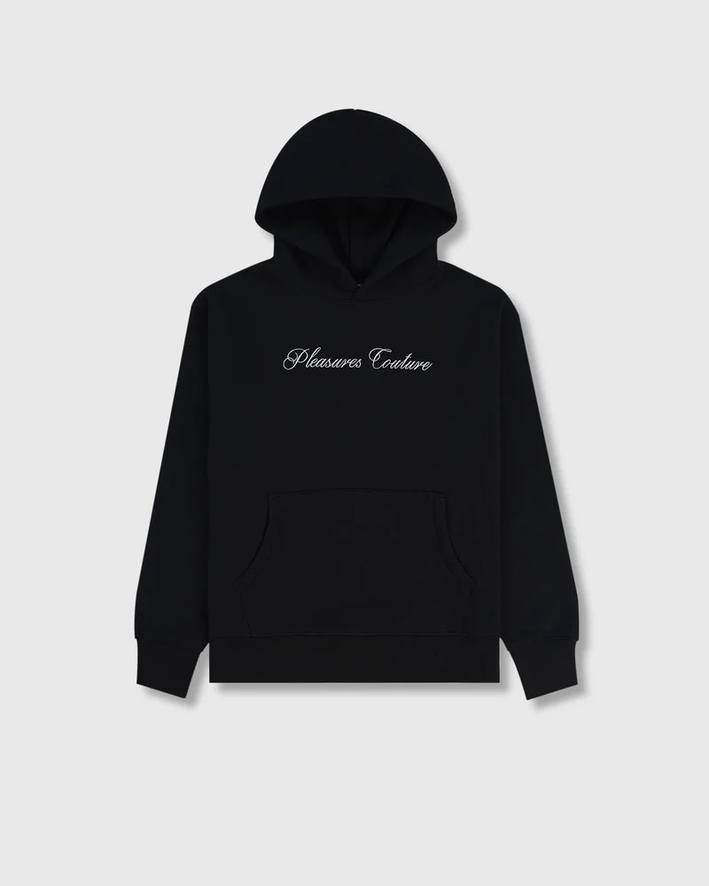 'Juicy by PLEASURES' BLACK BLISS HOODIE - Black