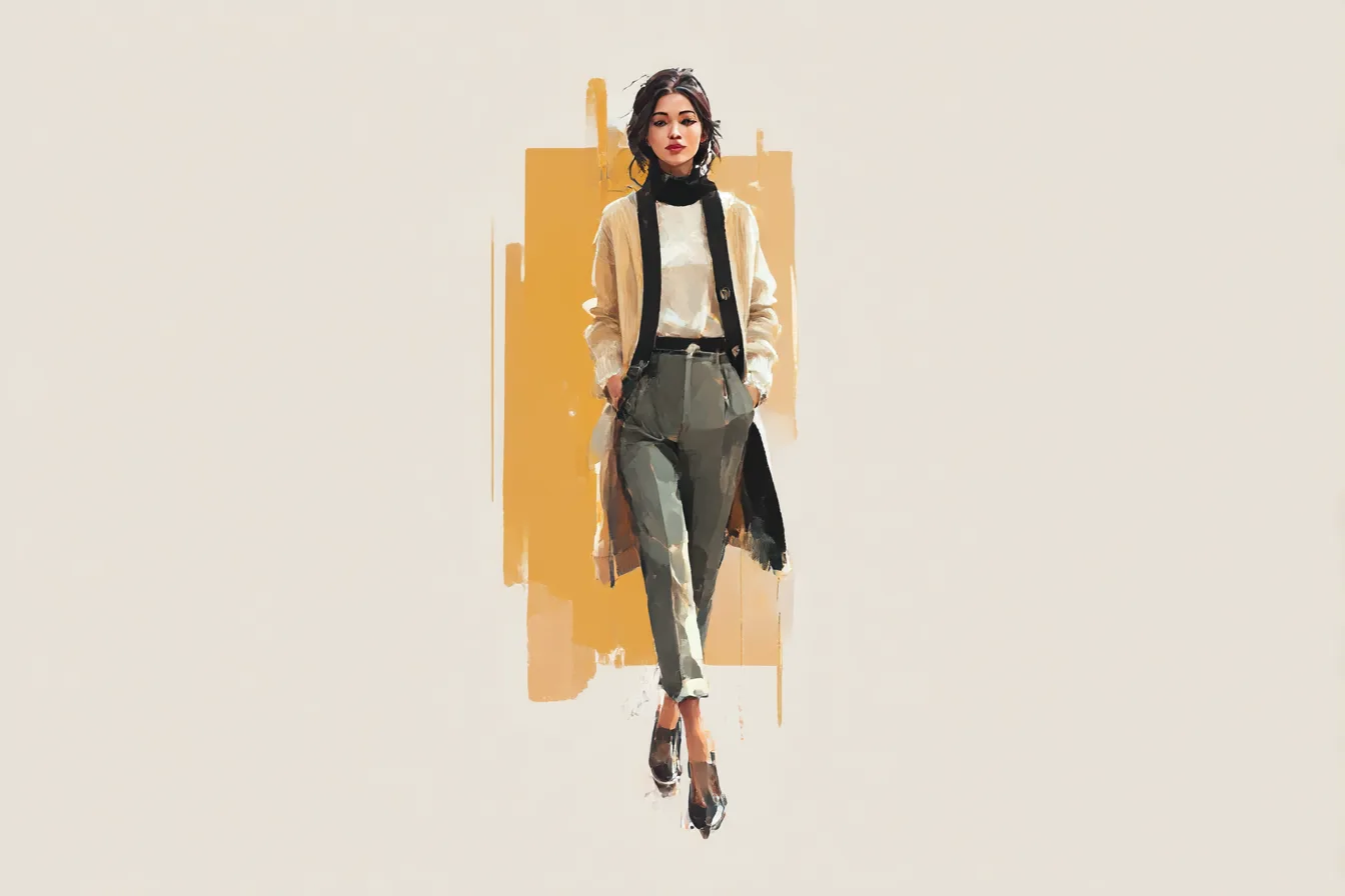 Cardigans With a Collar That See You Through Winter