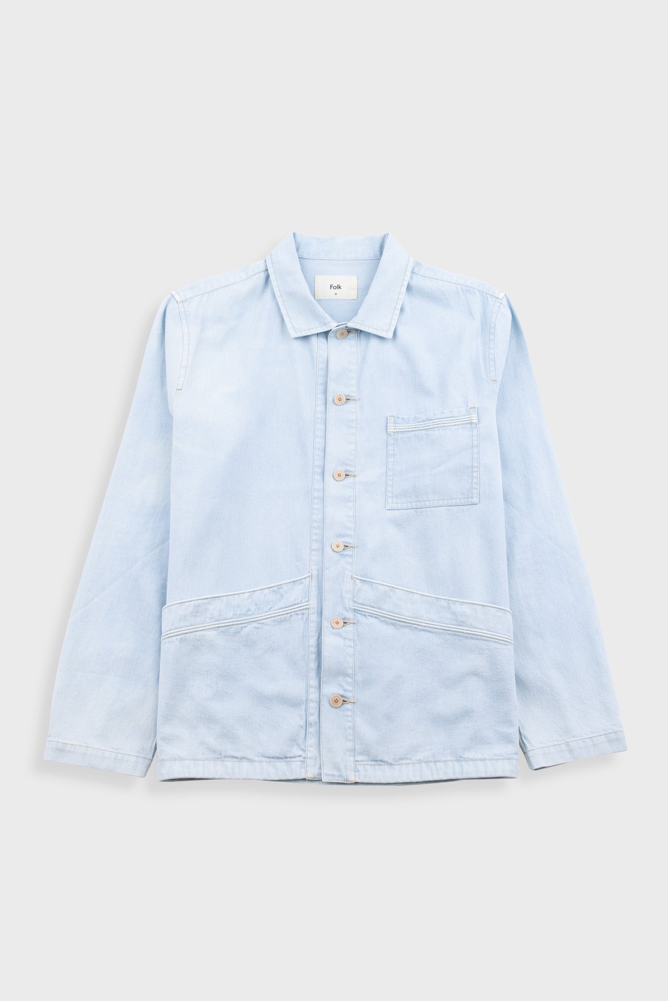 Meyer Shirt Jacket - Light Denim