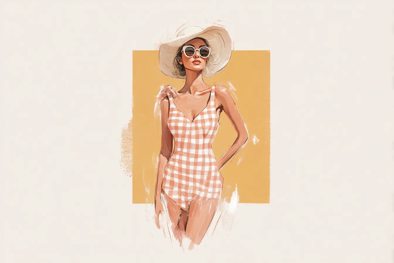 Gingham Swimsuits Worth Packing for the Beach