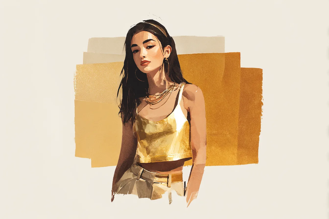 Gold Bralettes Worth Layering Up