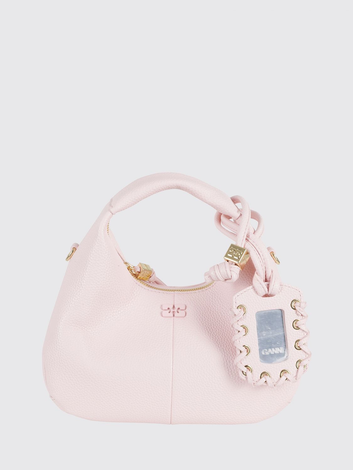 GANNI Handbag Woman color Pink