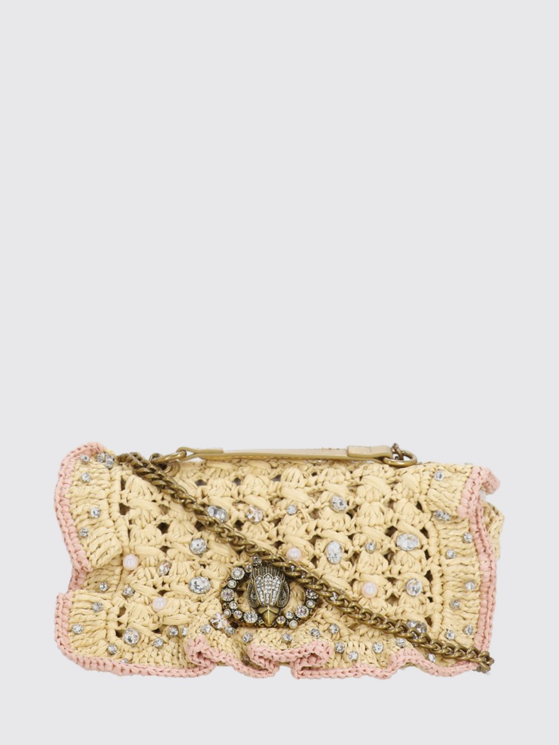 KURT GEIGER LONDON Crossbody Bag Woman color Beige