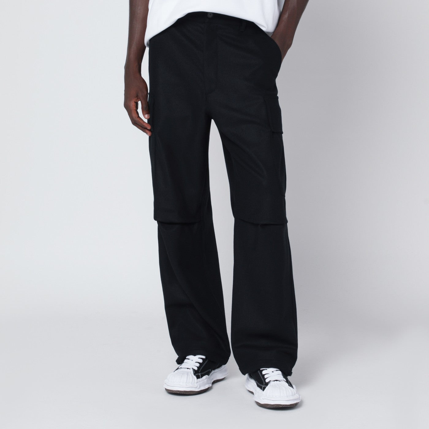 Black Saint wool cargo trousers