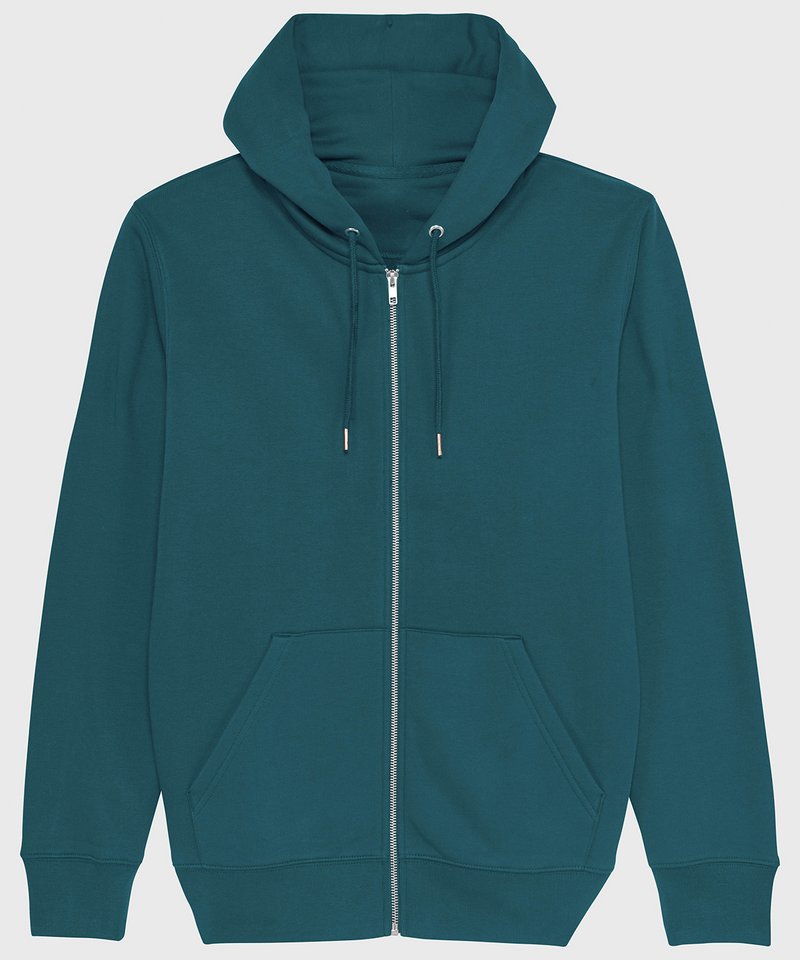Organic Colours Zipped Hoodie - L Stargazer