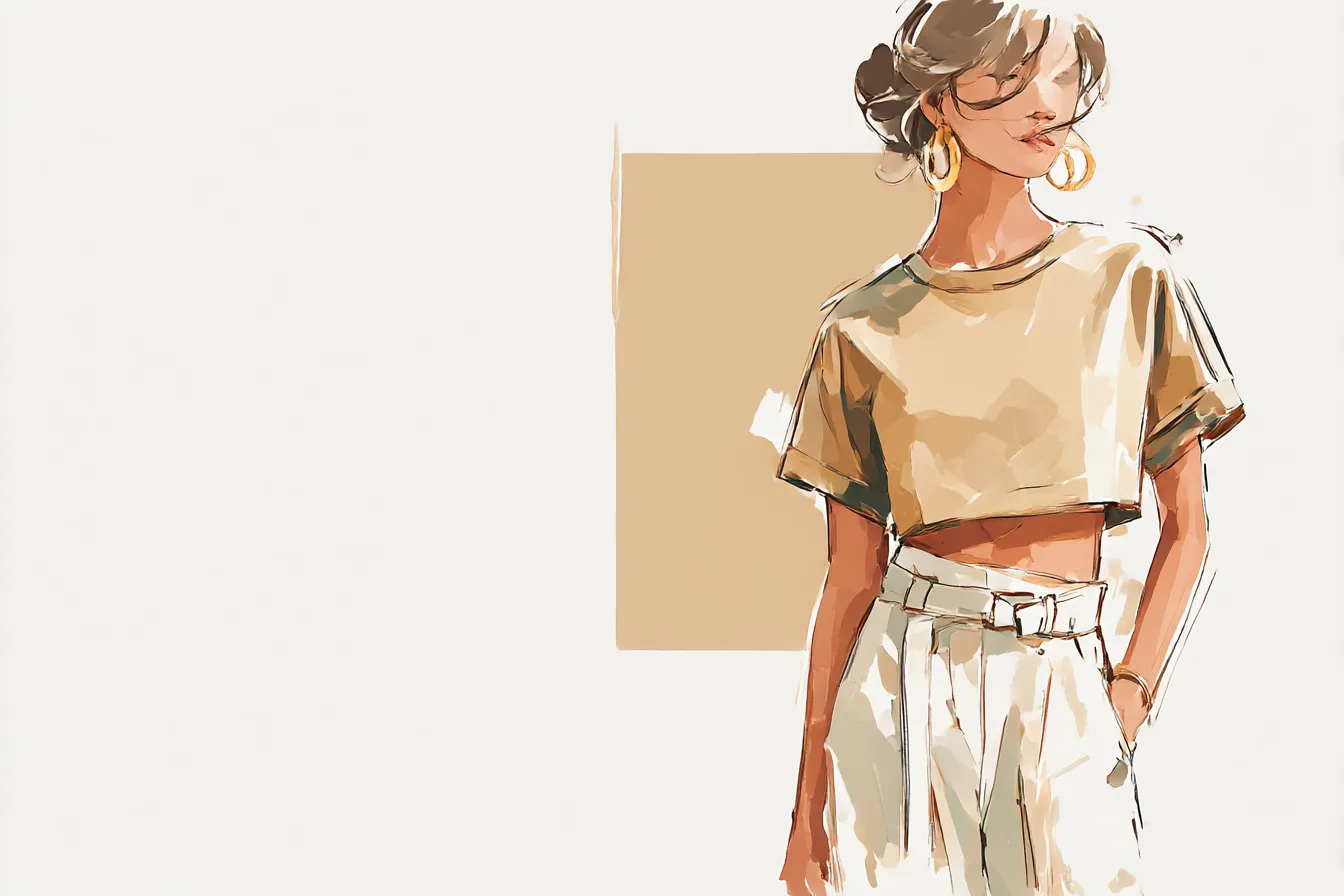 Short Sleeve Crop Tops That Go With Everything