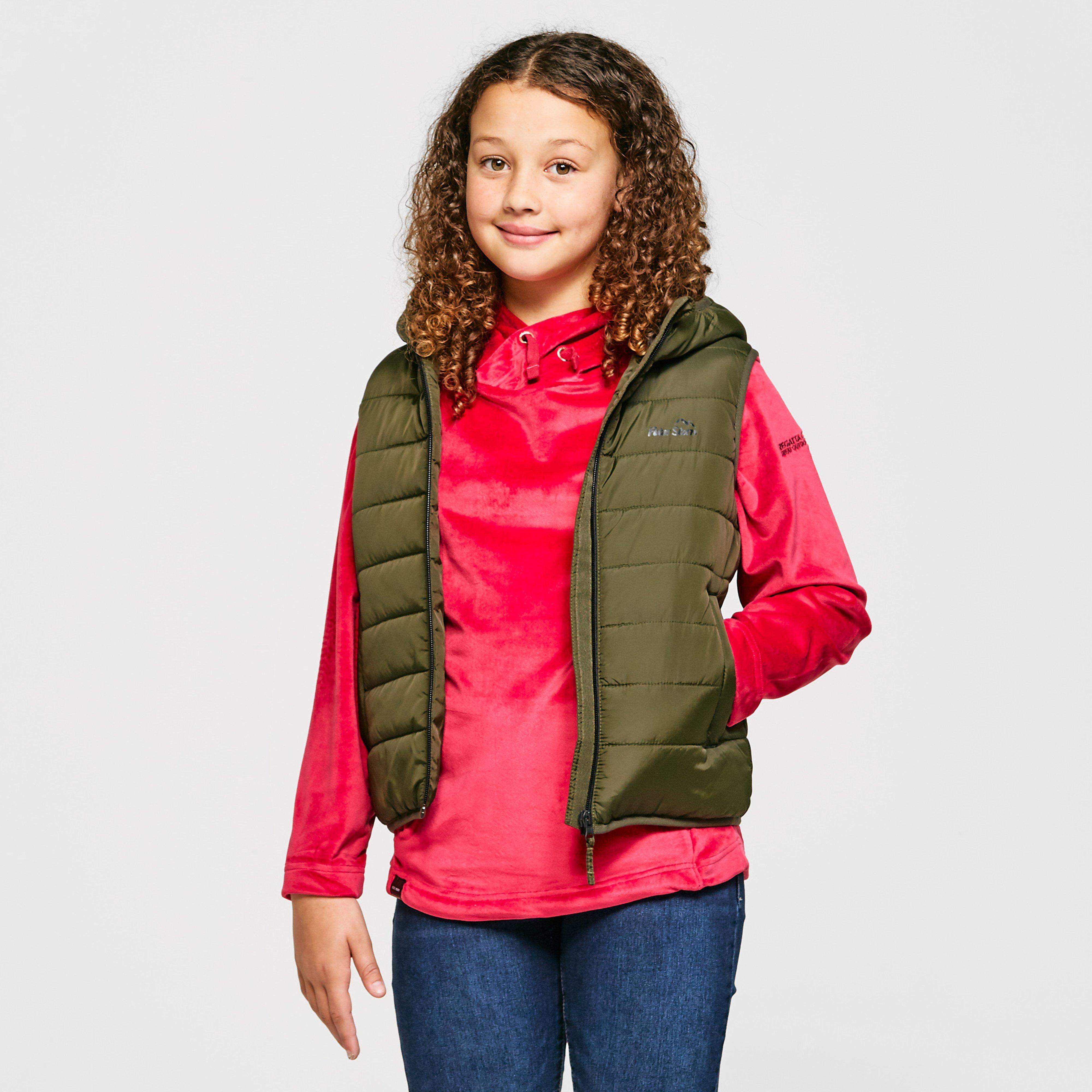 Kids' Blisco Insulated Gilet - Khaki Y