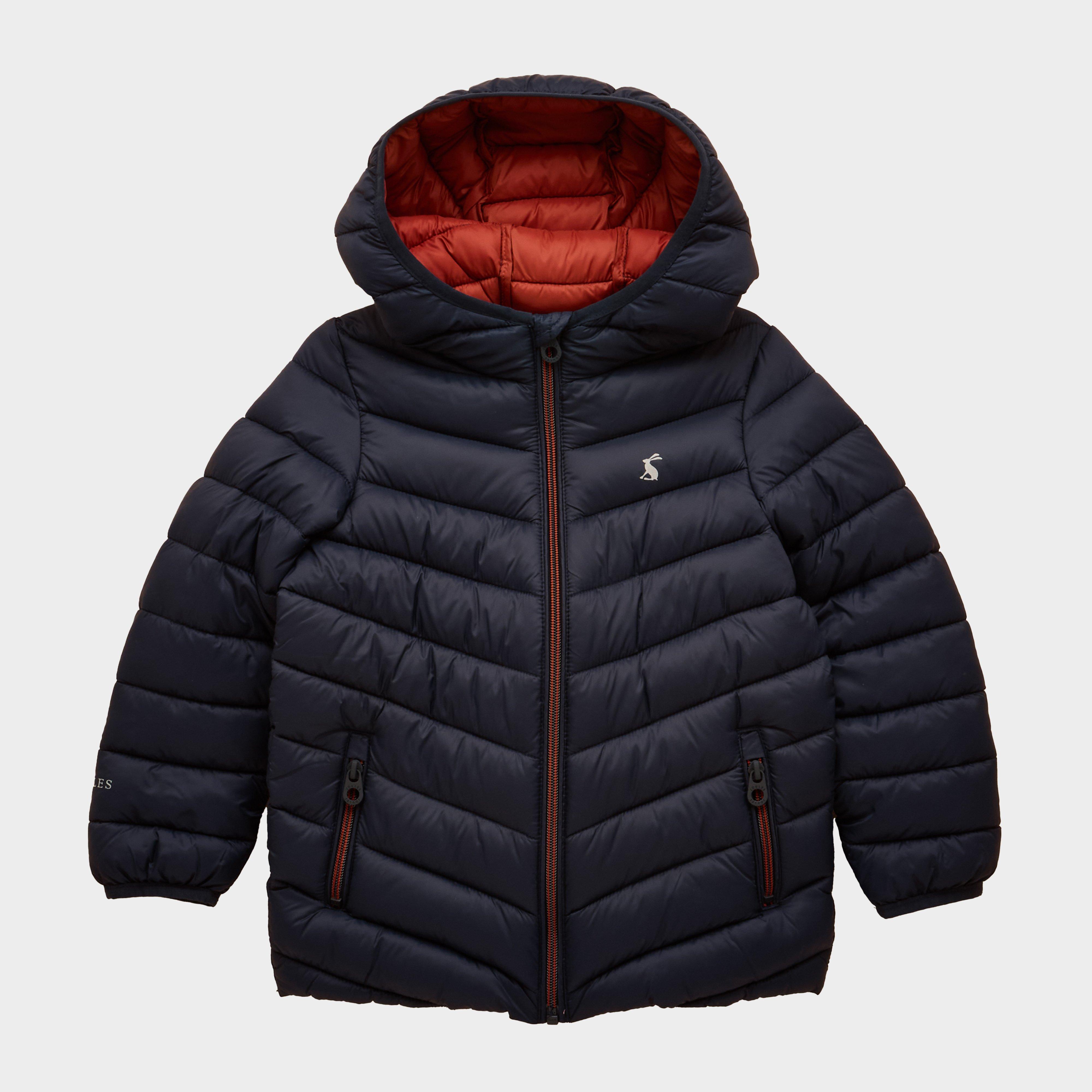 Kids' Cairn Showerproof Padded Coat - Navy Y