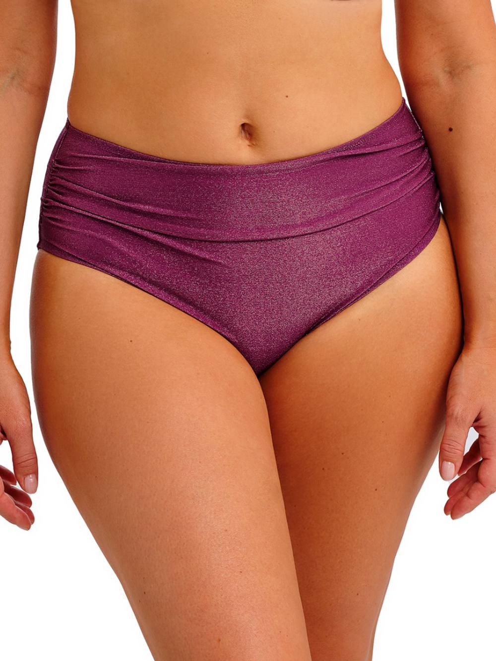 Fantasie Paros Coast Full Bikini Brief In Purple