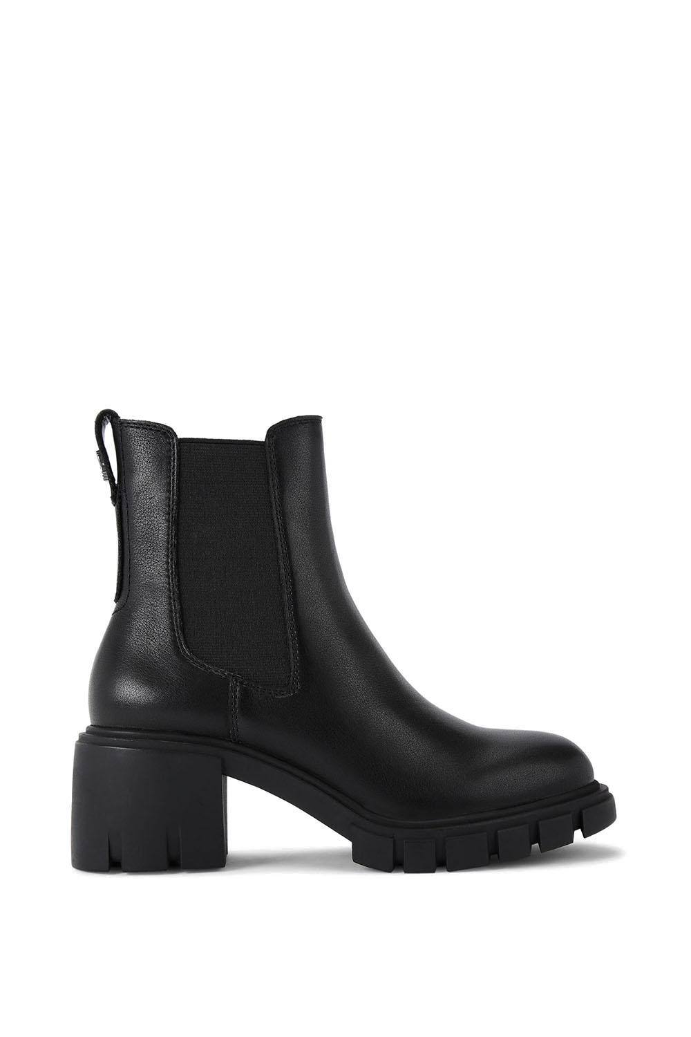 Carvela 'ignite Chelsea' Leather Boots In Black