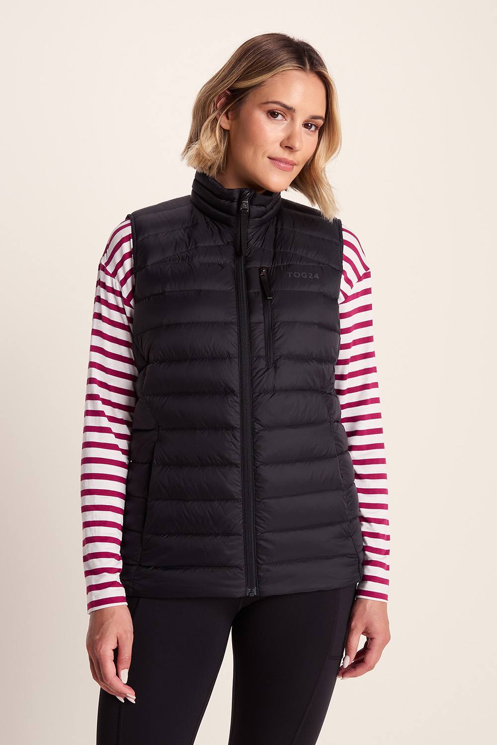 Tog 'north' Gilet In Black