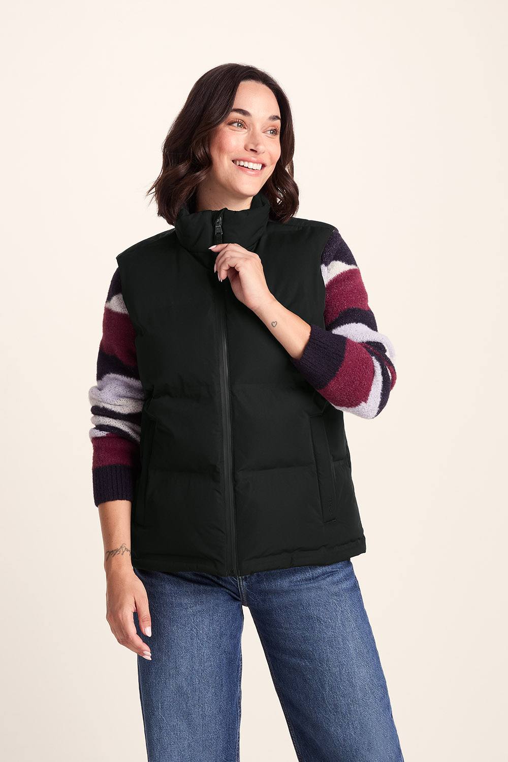 Tog 'elyna' Gilet In Black