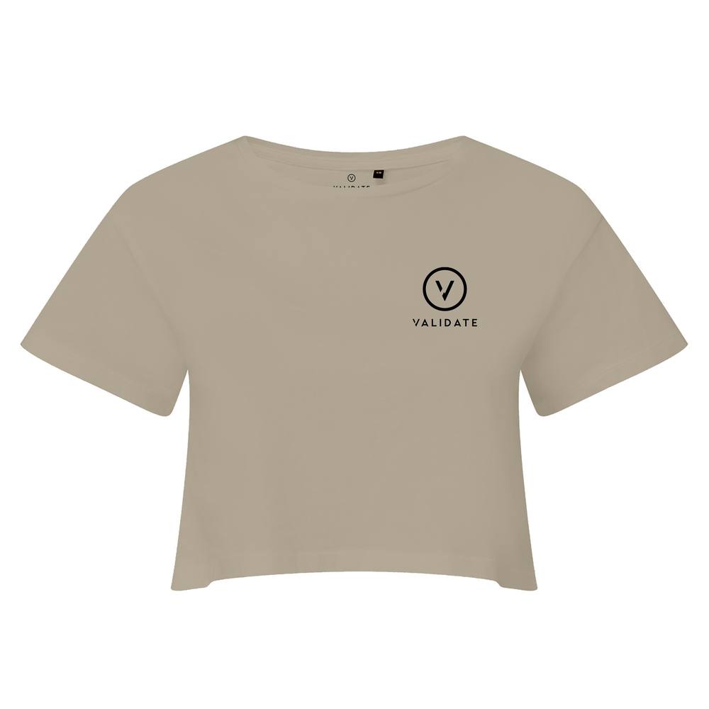 Validate Limitless Ii Crop Top In Stone