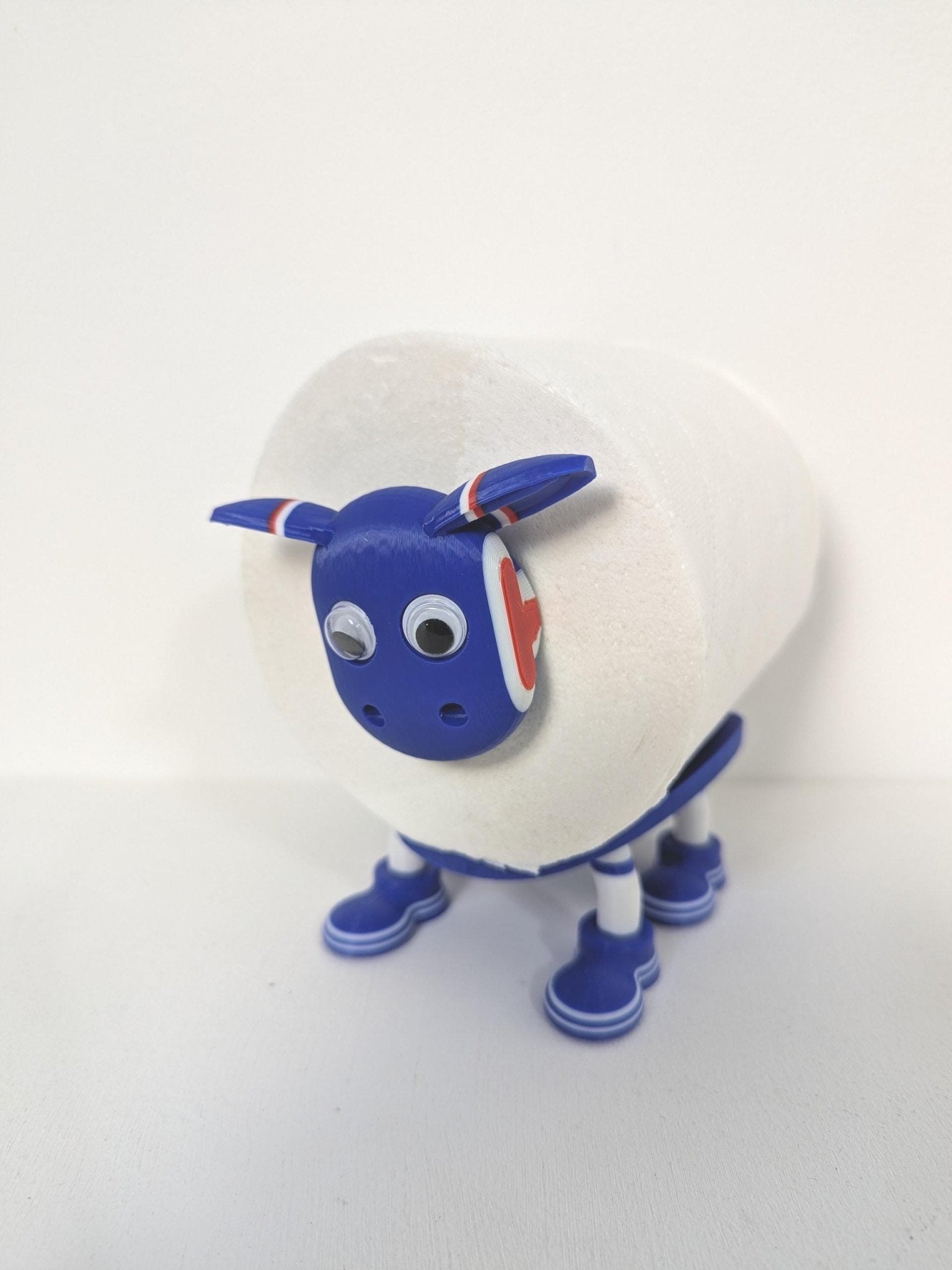 Premiersheep Chelsea Toilet Roll Holder New Football Fan Gift Universal Fit Custom Boots - Yellow and Black Roll dispenser