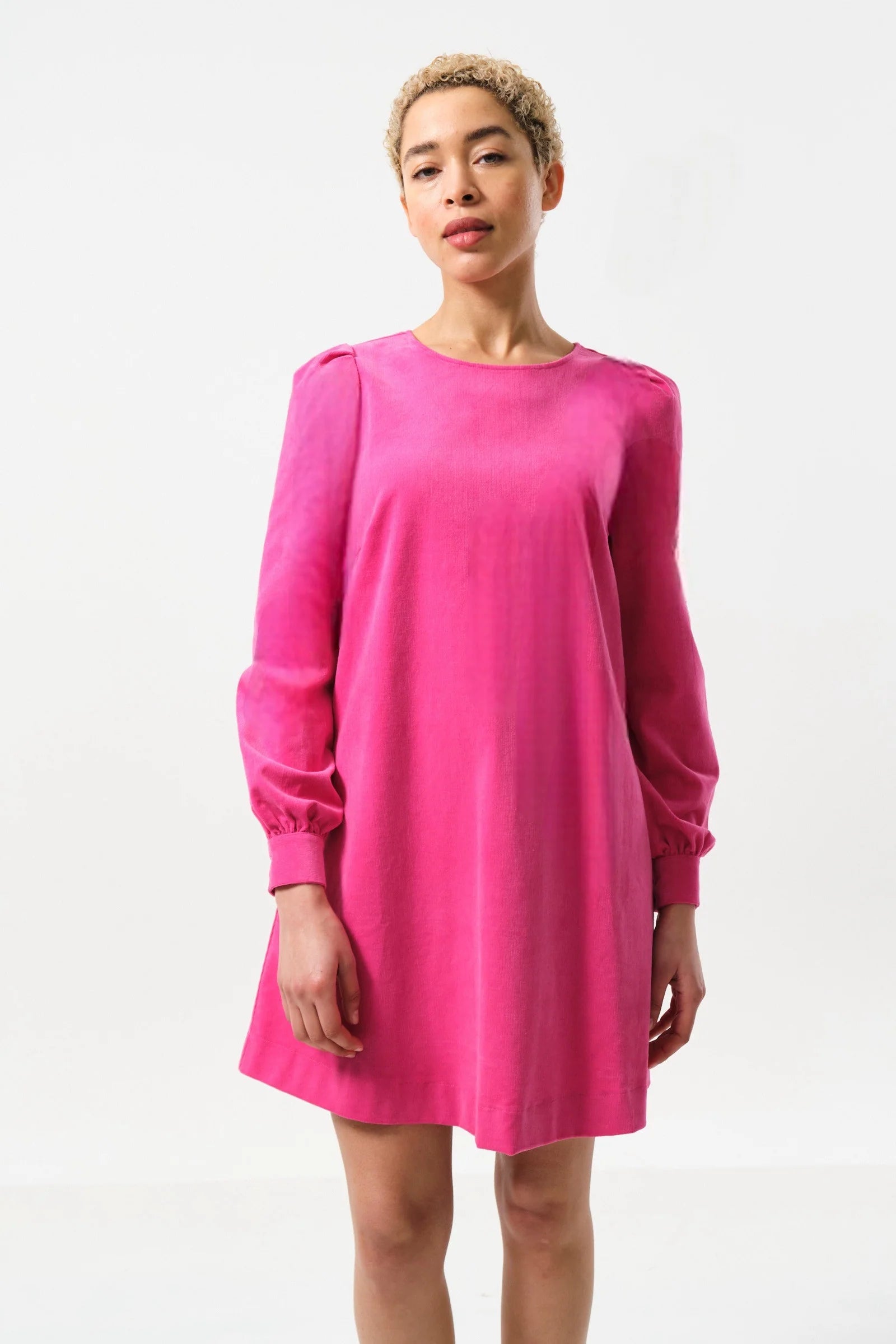 Didee Baby Cord Mini Dress - Pink - Pink