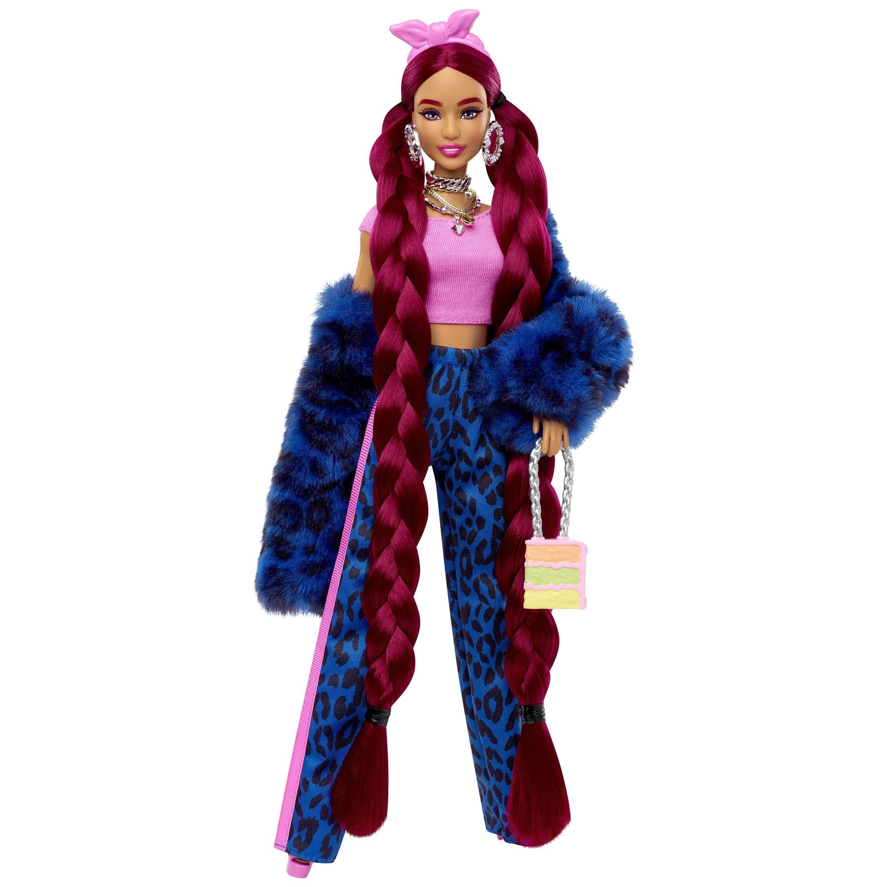 Barbie Extra Furry Jacket Doll and Pet Puppy