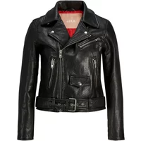 Leather jacket woman JJXX holly biker