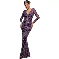 Women's dress Goddiva Geo Sequin