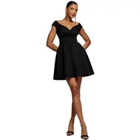 Women’s Fitted and Flared Dress Goddiva