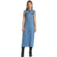 Women's long slim jean dress Lee