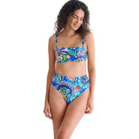 High-waisted cut-out bikini bottom for women Lisca Mexico