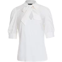 Blouse with a tie at the neck for women Nife