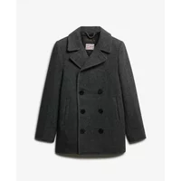 Mixed wool coat Superdry Caban