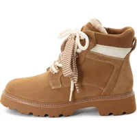 Lace-Up Fur-Lined Ankle Boots Women Tamaris --