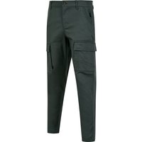 Trousers Almagro Stretch Cotton Blend Multi-Pocket Cargo Trousers in Asphalt Grey