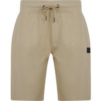 Jogger Shorts Tarot Motif Brushback Fleece Jogger Shorts in Trench Coat