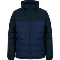 Coats Jackets Tassilo Micro-Fleece Lined Quilted Puffer Jacket with Hood in Sky Captain Navy
