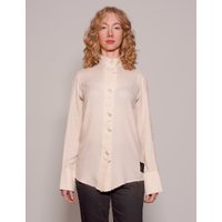 Vintage Neck Tie Blouse in Cream