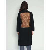 Party Back Coat - Gold Sequin