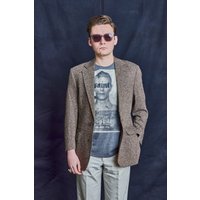 Savile Row Herringbone Blazer