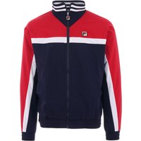 Fila Vintage Diego Track Jacket - Peacoat, Chinese Red & White