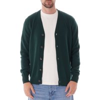 Norse Projects Adam Lambswool Cardigan - Quartz Green